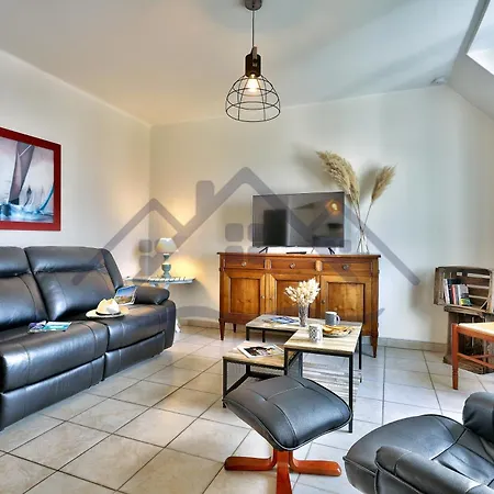 Localise - C02 - Vue - Balcon - Juste A Cote - Centre Et Port A Pied - Wifi Inclus - Draps Inclus - Animaux Bienvenus Appartement Tréffiagat